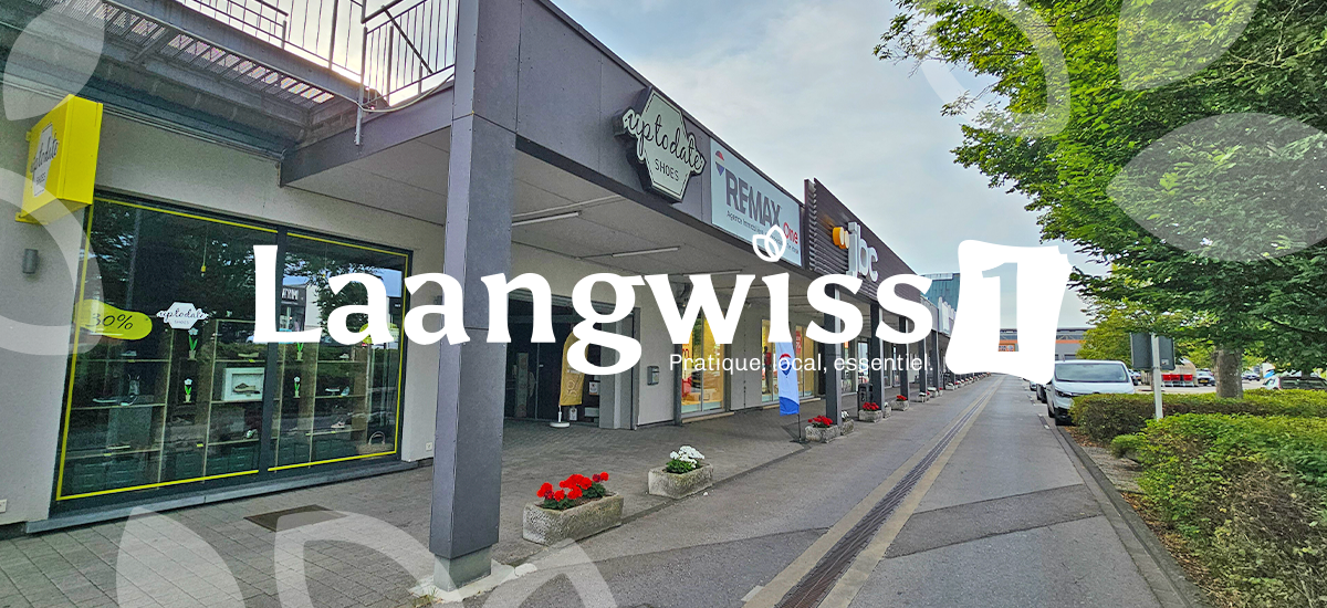 Centre commercial Laangwiss 1 à Junglinster